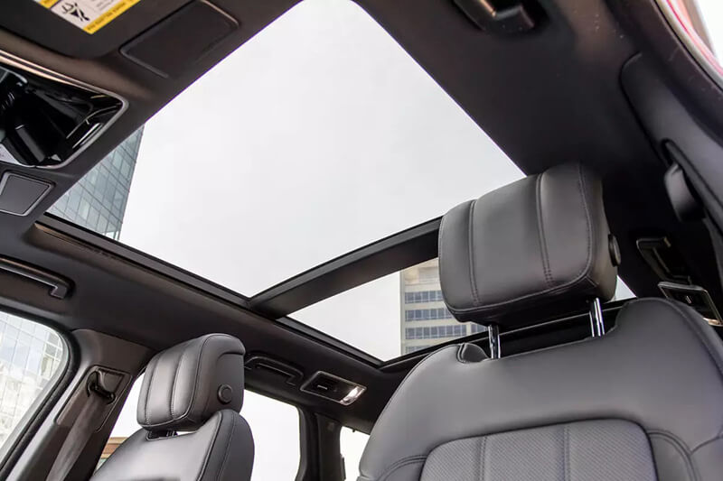 range rover evoque sunroof glass