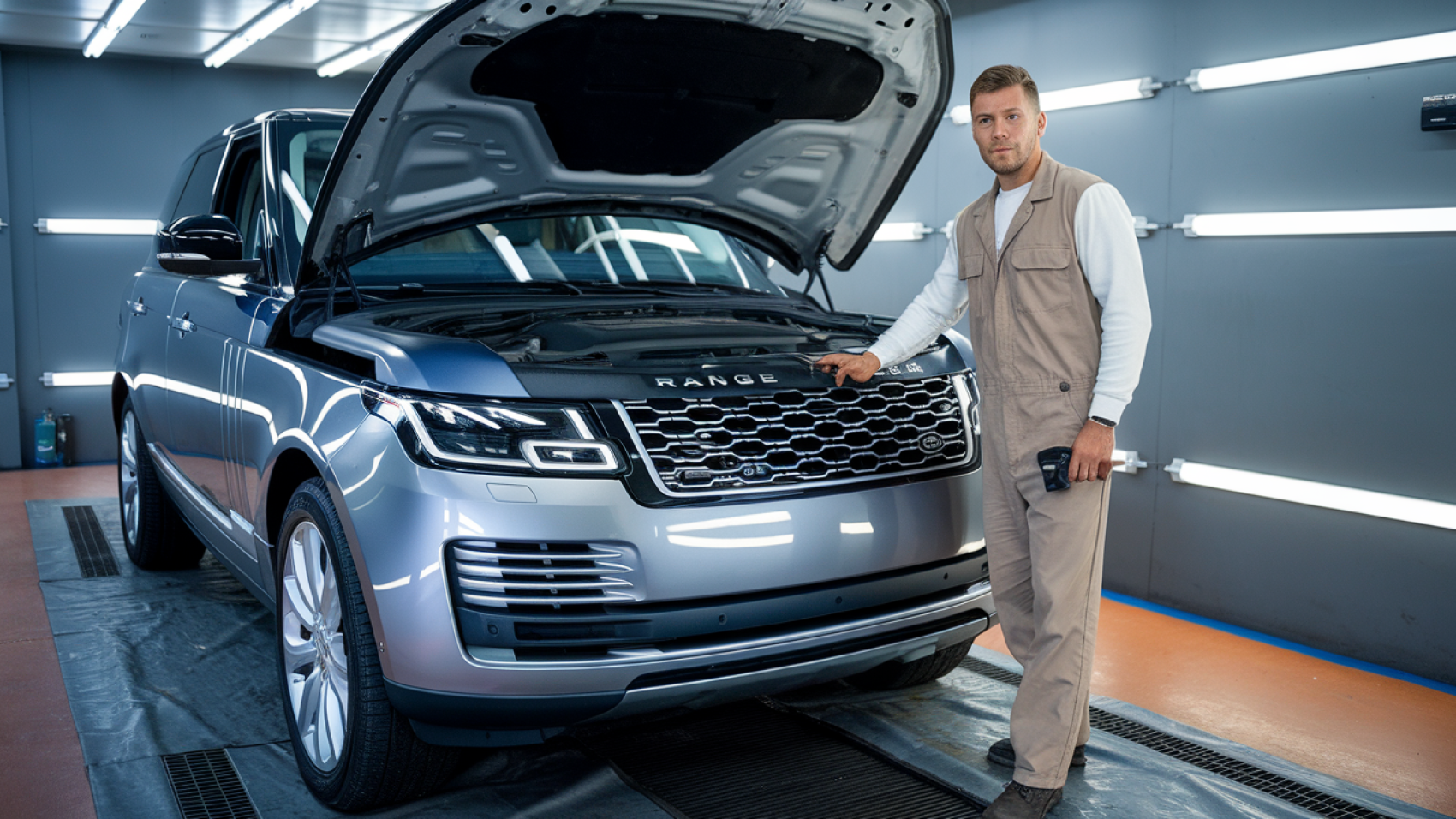 Range Rover oil change