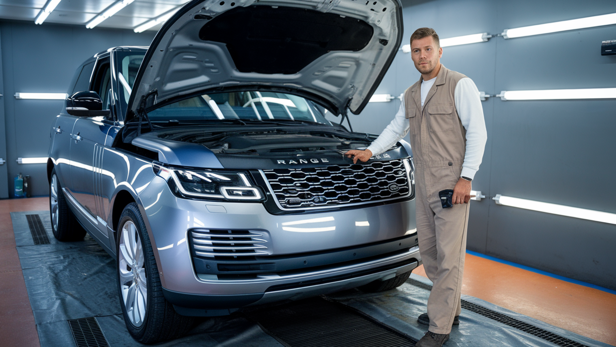 Range Rover oil change