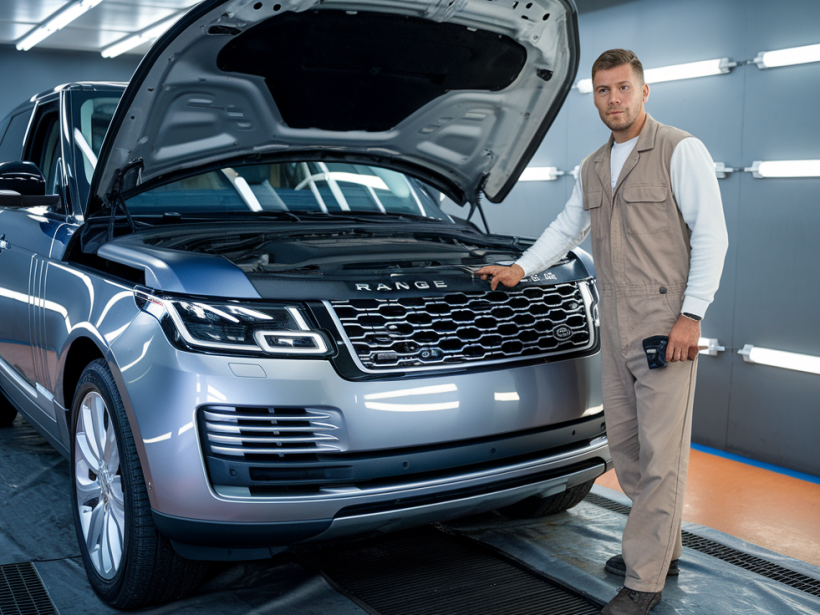 Range Rover oil change